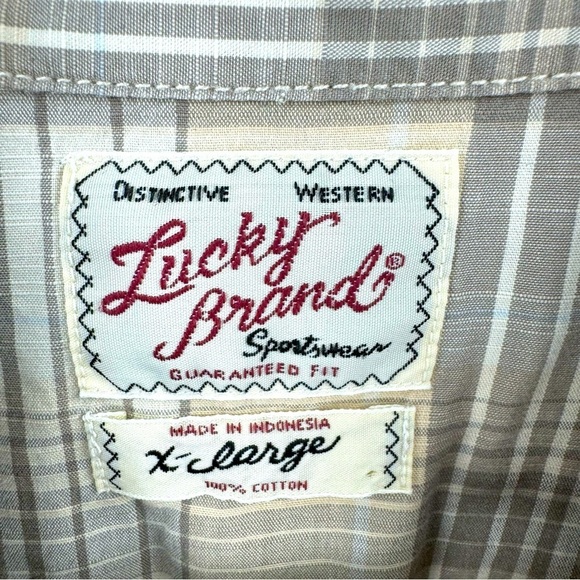Lucky Brand ShortSleeve Button Down Shirt - Picture 7 of 8